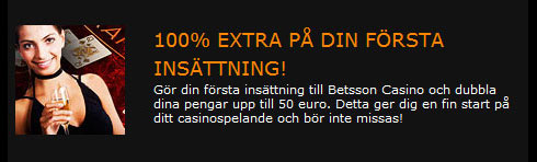 Black Jack bonus betsson
