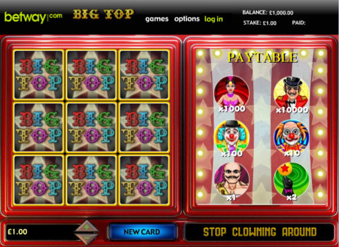 big top scratch