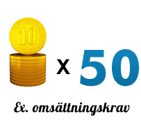 Omsättningskrav Insättningsbonus