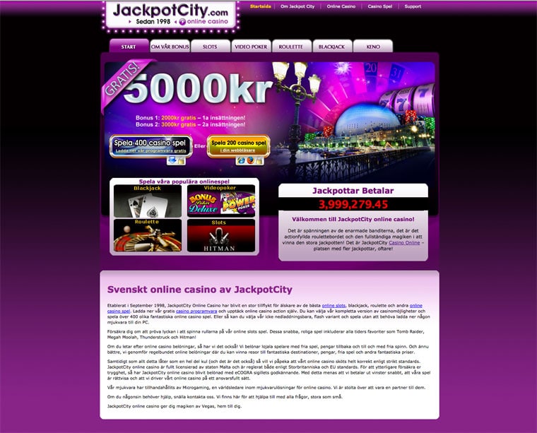 JackpotCity logo