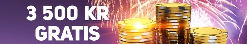 Få 3500 kronor gratis hos Roxy Palace Casino!