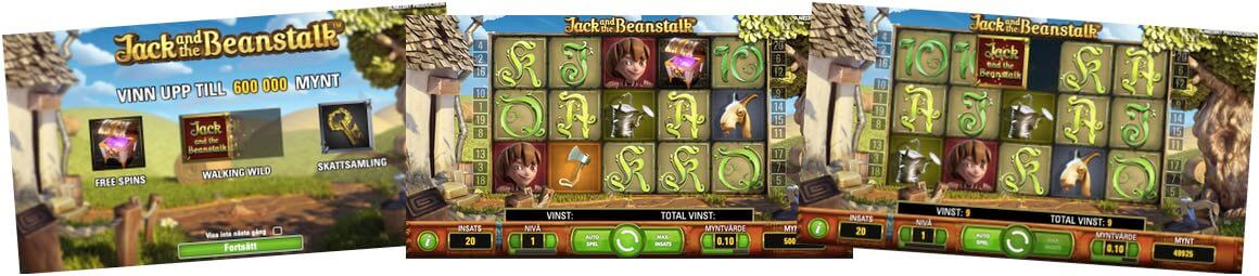 Jack and the Beanstalk casino spel