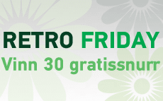 Retro Friday - Vinn 30 free spins hos Paf