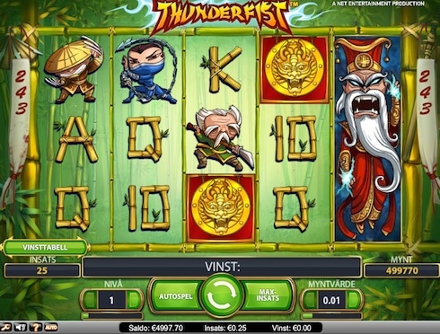 Den spännande sloten Thunderfist