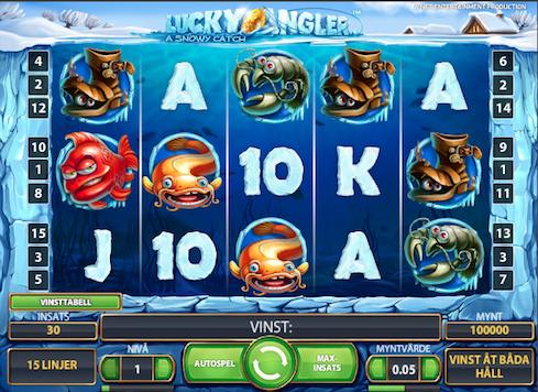 Sloten Lucky Angler från Net Entertainment