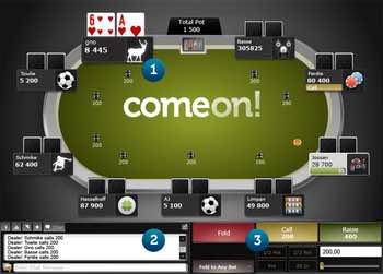 ComeOn Casino har en bra pokerklient