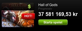 Jaga jackpotten i Hall of Gods med bonus från ComeOn