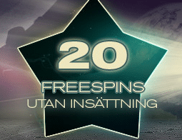 Få 20 free spins av Redbet