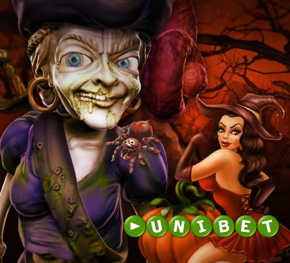 halloween kampanj hos Unibet