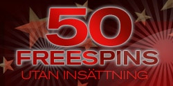 50 free spins hos Redbet Casino