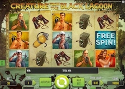 Free Spins på sloten Creature of the Black Lagoon, vi berättar var du hittar dem!