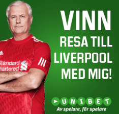 Vinn Liverpool-resa i Unibets Live Casino