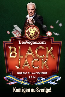 Gå till Leo Vegas och delta i kvalet till Nordiska Mästerskapet i Black Jack
