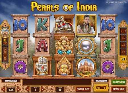 Testa Pearls of India hos Leo Vegas