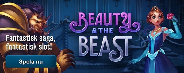 Spela Beauty and the Beast hos SveaCasino