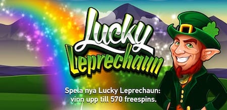 Spela Lucky Leprechaun hos Paf