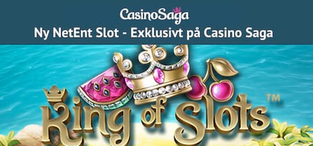 Läs mer om Casino Sagas nya välkomsterbjudande på King of Slots