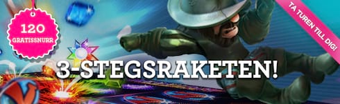 Vinnarum ger bonusar och freespins