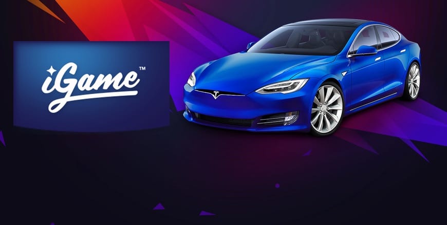 Vinn en Tesla Model S hos iGame Casino!