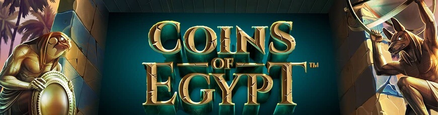 Coins of Egypt - ny slot från NetEnt