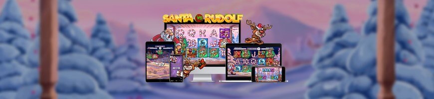 Santa vs Rudolph slot från NetEnt