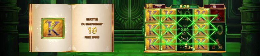 Book of Oz free spins
