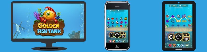 Spela Golden Fish tank i mobilen