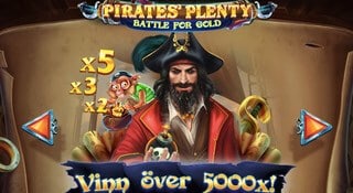 Ny slot - Pirate's Plenty Battle for Gold