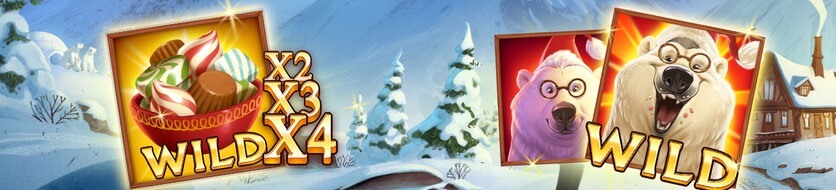 Bonus och free spins i Polar Paws spelautomat
