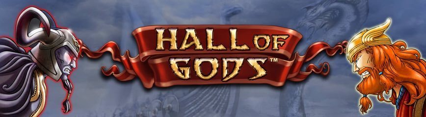 Tävla om en av tre progressiva jackpottar i Hall of Gods