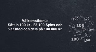 Ny välkomstbonus hos Comeon casino