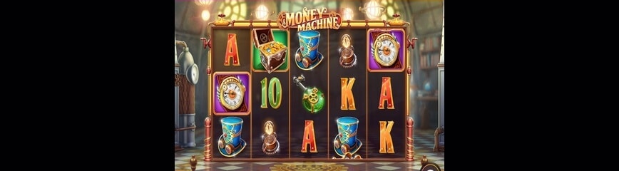 Money Machine slot från Cayetano Gaming
