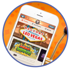 Bästa mobil casino hos LeoVegas