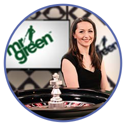Spela live roulette