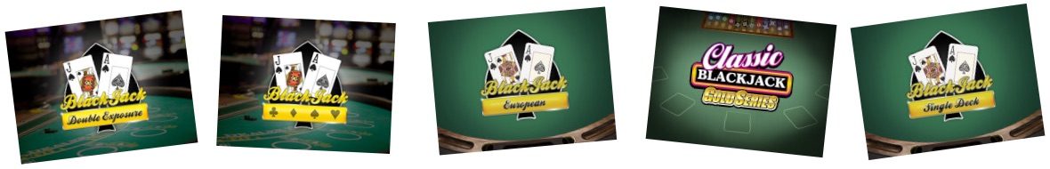 Det finns flera black jack varianter att välja mellan