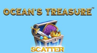 Omslagsbild nya Ocean's Treasure från NetEnt