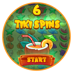 Bonusspel och free spins i Tiki Fruit slot
