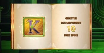 Book of Oz free spins