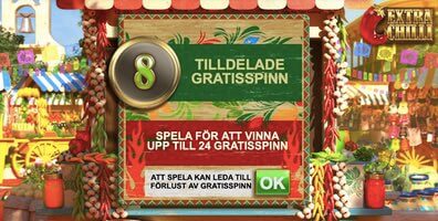 Extra Chilli Megaways free spins