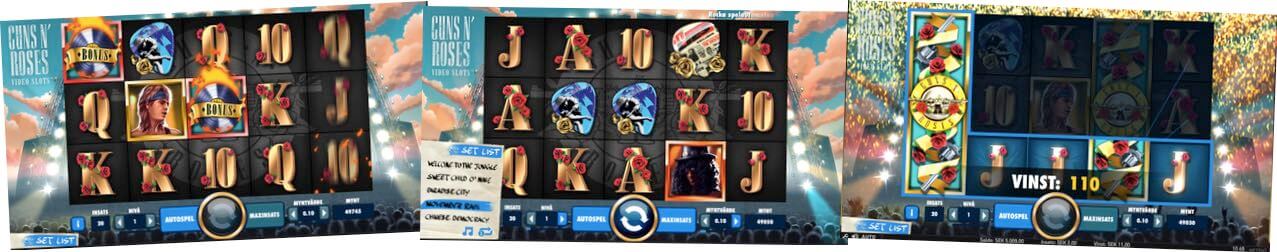 Guns N' Roses casino spel