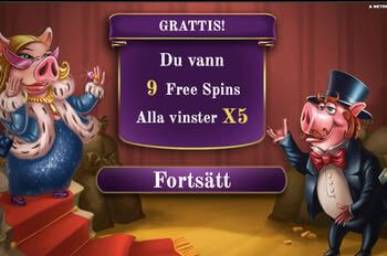 Piggy Riches bonus och free spins