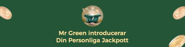 Personlig jackpott hos Mr Green