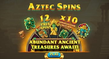 Omslag nya Aztec Spins