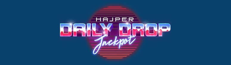 Tävla om dagliga jackpotar hos hajpar casino.