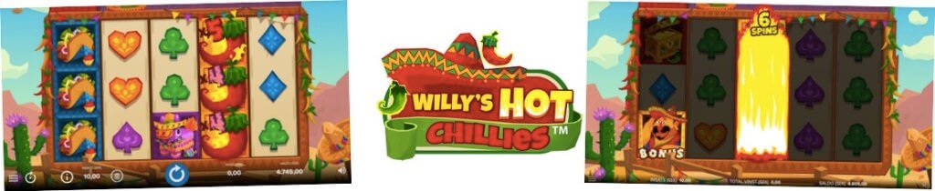 Spela Willy's Hot Chillies gratis