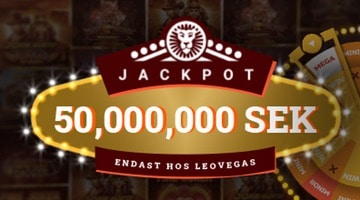 Ny progressiv jackpott i 4 nivåer hos LeoVegas