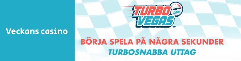 TurboVegas är veckans casino