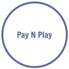 Bild med texten Pay N Play casino