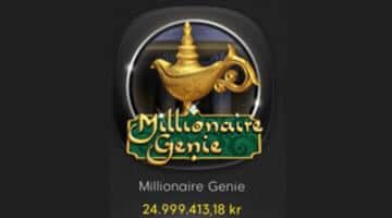 24 miljoner i jackpott på Millionaire Genie