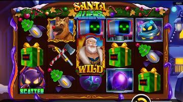 Santa VS Aliens - ny slot